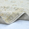 Hand-Knotted High Low Oushak Rug – Aqua Wool Rug