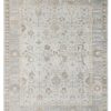 LTO-03 – Hand Knotted Rug – Indian Knotts Oushak – Aqua/Silver