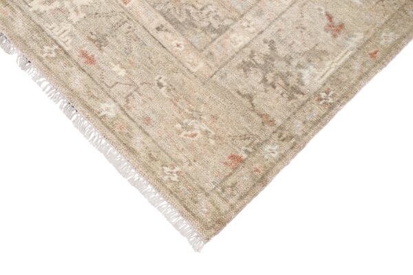 LTO-06 – Hand Knotted Rug – Turkish Knotts Oushak – Brown/Camal