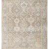 LTO-07 – Hand Knotted Rug – Turkish Knotts Oushak – Grey/Silver