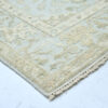 Hand-Knotted High Low Oushak Rug – Silver Oushak Rug