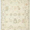 Hand-Knotted High Low Oushak Rug – Camel Wool Rug