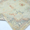 DSC_0251 Hand-Knotted Turkish Colorful Oushak Rug – Aqua Gray