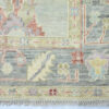 DSC_0255 Hand-Knotted Turkish Colorful Oushak Rug – Aqua Gray
