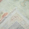 DSC_0256 Hand-Knotted Turkish Colorful Oushak Rug – Aqua Gray